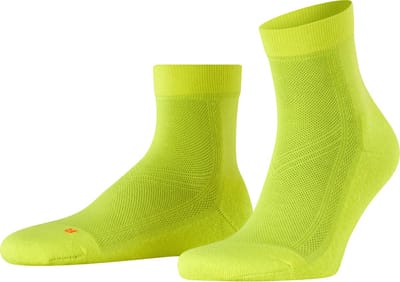 FALKE Cool Kick eenkleurig functioneel materiaal sokken unisex geel - maat 39-41