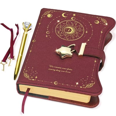 Luxe Dagboek met Slot en Sleutel - Navulbaar Notitieboek voor Meisjes en Vrouwen