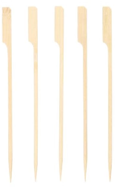 6x 250 Fingerfood spiesjes pure 18 cm Golf