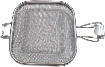 Sandwich Grill Net - Tosti Broodrooster - Brood Bakken - Roestvrij Staal - Huishoudelijk - Zilver