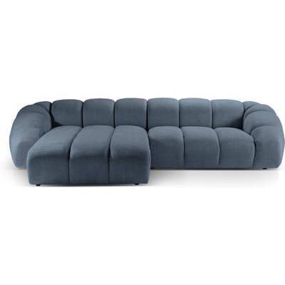 4-zits hoekbank Diana links velvet | Micadoni