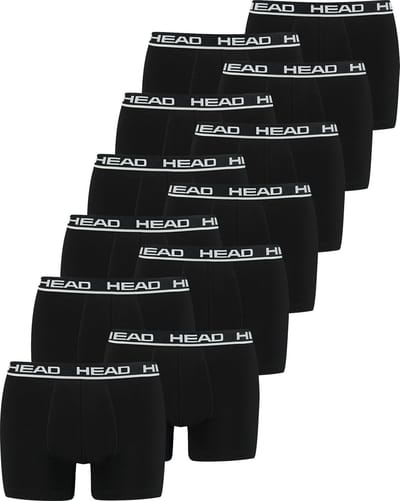 BOXERS Set van 12 stuks Head Basic Boxerbroek voor heren, shorts, ondergoed, ondergoed