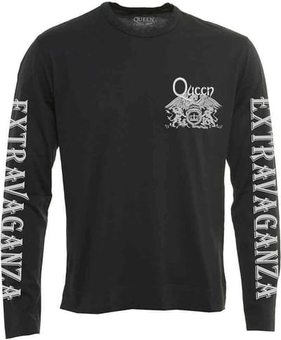 Queen - Extravaganza Longsleeve shirt - S - Zwart