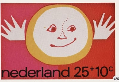 Briefkaart met afbeelding Element van de Kinderwereld postzegel