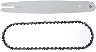 Jhubersproducts - Zaagketting - 16 Inch - Geschikt voor Diverse Tuinmachines - Gidsstaaf - Hoogwaardige Kwaliteit - Voor Tuinonderhoud - Geschikt voor
