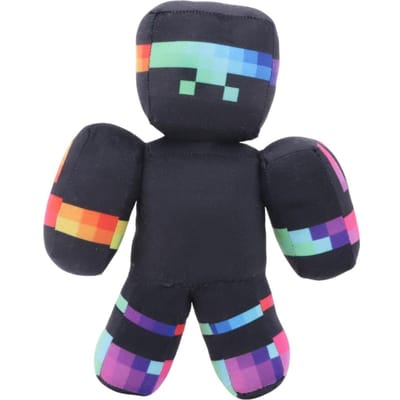Unstablesmp Knuffel Wemmbu Papegaaix2 Spoke Clownpierce Spel Randapparatuur Knuffel Voor Kinderen Fans Verzamelaar Cadeau Woondecoratie 25cm black