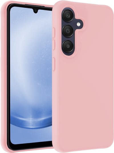 Hoesje - Geschikt voor Samsung Galaxy A26 - Sterk & Shockproof - Siliconen Case - Hoes Cover - Telefoonhoes - Lichtroze