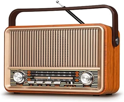 TIM® Radio Op Voor Rampen - Noodradio Solar Opwindbaar – Noodpakket 5000Mah – Draagbare Survival Radio – Opwindbare Radio Met LED-leeslamp - FM Radio – USB Telefoonoplader - Campingzaklamp - Dompelpomp - Roze koper - 23cm x 15cm x 13cm
