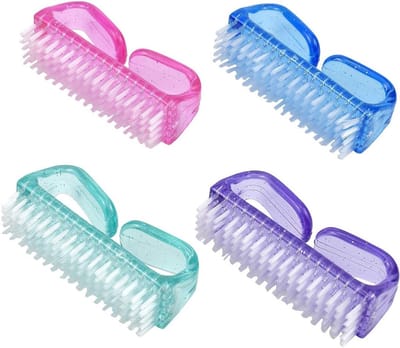 Set van 4 Handwasborstels voor Effectieve Reiniging van Handen en Nagels, Ideaal voor Badkamer en Keuken