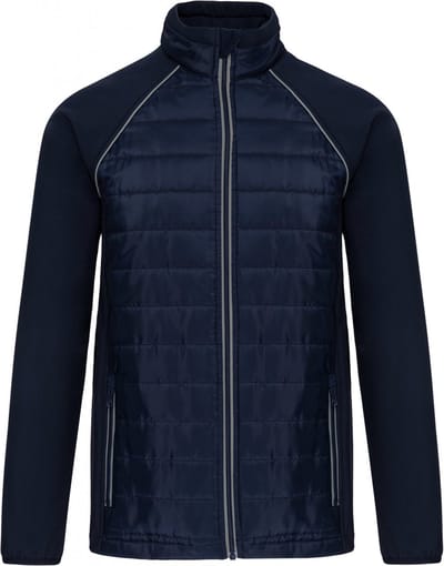 WK. Designed To Work Jas Day To Day in twee stoffen unisex WK6147 - Navy / Silver - 5XL