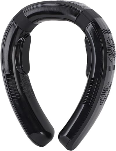 Draagbare Nekventilator - Persoonlijke Koeler - Binnen en Buiten - Koelen en Verwarmen - 25 x 20 x 9 cm