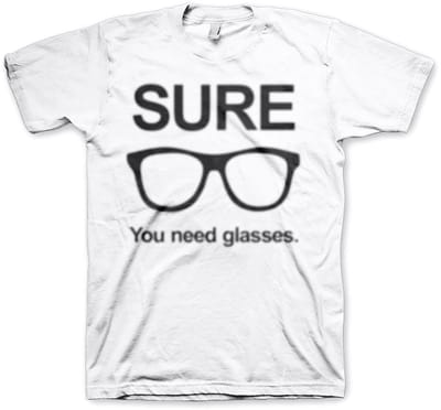 Hybris Sure You Need Glasses T-shirt SH-1-15705-LFH2-13