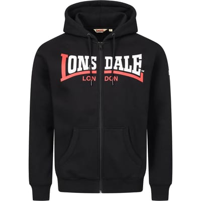 Lonsdale Garrigill Jas Zwart 2XL Man