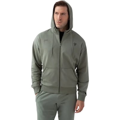 Hooded sweatshirt met rits Trec Wear TW Basic 180