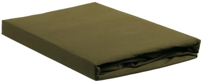 Ambiante Katoen - Hoeslaken - 70x200 - Olijfgroen