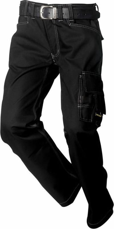 Tricorp Worker canvas - Workwear - 502007 - Zwart - maat 62