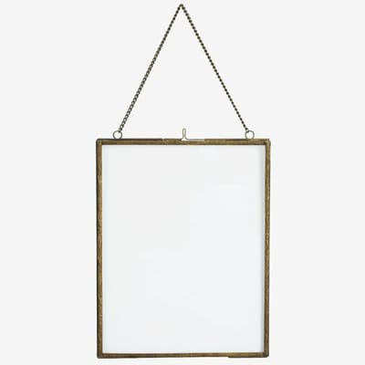 Madam Stoltz - Hangende Fotolijst 20x25cm - Verouderd Messing