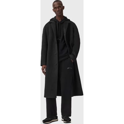 AllSaints Odessa Hoody Black Taglia: S | Felpe con cappuccio Outlet | Uomo | Nero