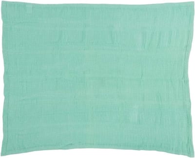 Baby Dekentje - Wikkeldeken Luiers - Baby Comfort - Ademend Katoen - 70x90 cm - Groen
