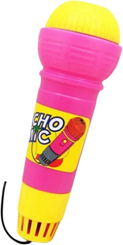 Kinder Microfoon - Zing Speelgoed - Muziek Maken - Echo Geluid - 18.5cm Hoog - Verschillende Kleuren