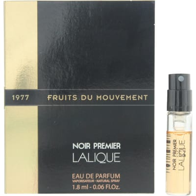 Lalique, Noir Premier - Fruits du Mouvement, Eau De Parfum, Unisex, 1,8 ml *Proefbuisje