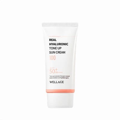 [WELLAGE] Real Hyaluronic Tone Up Zonnecrème 100 SPF 50+ PA++++ 50ml