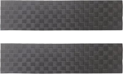 Hometrainermat - Fitnessmat Beschermmat - Indoor Trainen - Geluidsdempend - 2 stuks - Zwartgrijs