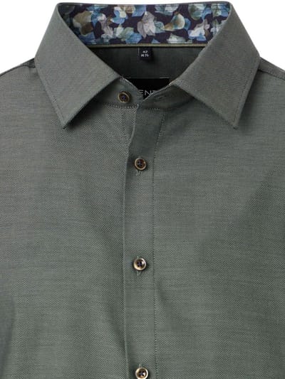 Venti Overhemd Kent Kraag Met Motief Modern Fit - XXL