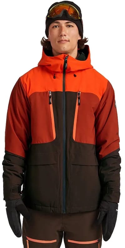 O´neill Fwc Peak Fire Snow Jas Oranje M Man
