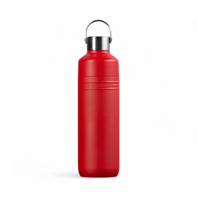 Le Creuset Drinkfles Dubbelwandig On The Go 1,0 Liter Kersenrood