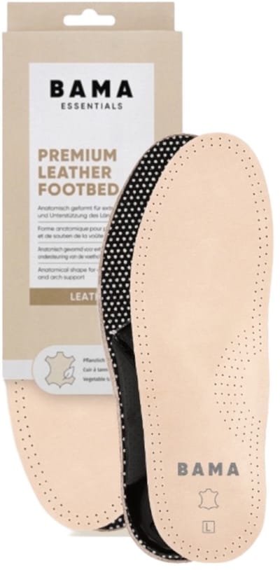 Bama Premium Leather Footbed - Anatomsich gevormd voetbed voor optimaal loopcomfort - 36
