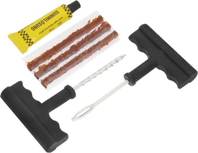 TLVX Proppenschieter – Autoband reparatie set – Autoband repareren – Schroef autoband – Spijker autoband – Schroef in band – Zelf lekke auto band repareren – Complete set bandenreparatie