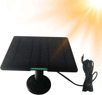 Draagbare Zonneoplader - Zonnepaneel Accu - Energie Beveiliging - Automatische Energieovergang - 50W - Zwart