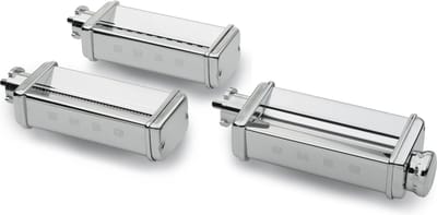 SMEG SMPC01 – Pastaroller & Snijset – 3-delig – Voor SMEG Keukenmachine – RVS