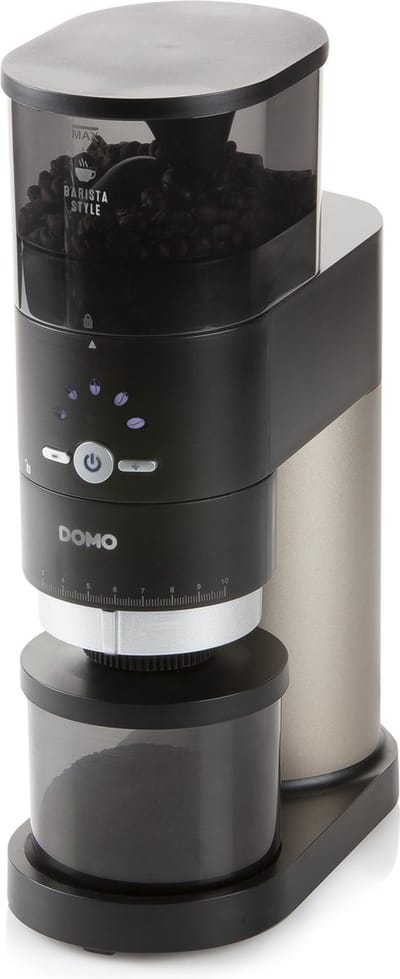 Domo DO715K - Koffiemolen - 120 gr - Zwart