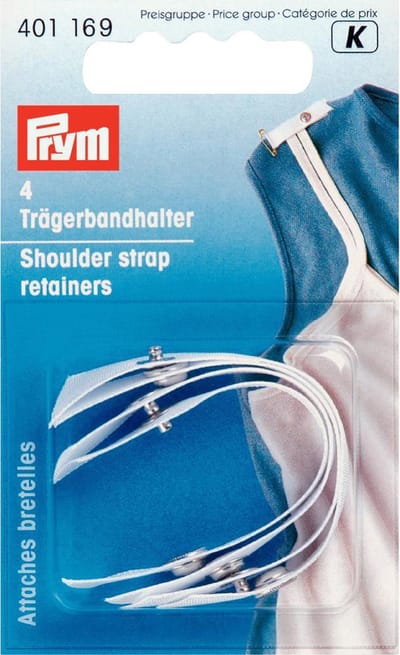 PRYM Schouderbandhouders wit 401169 - Lingerie accessoires - Prym