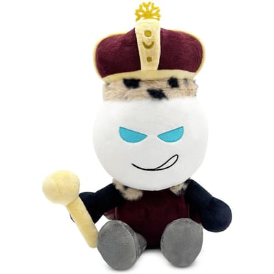 Nouvelle Peluche Roi Cruel Mignonne Anime Jeu Périphériques Poupée en Peluche Oreillers Doux Décor Fans Collection Cadeau Halloween Noël white