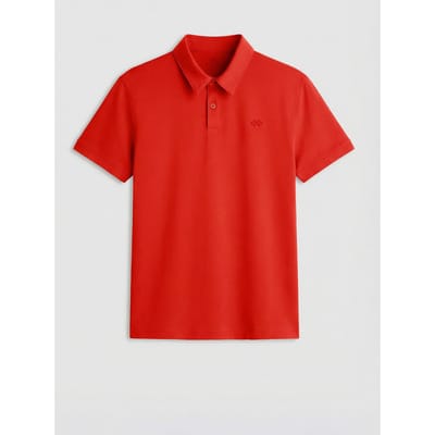 Heren Katoenen Elastaan Polo T-Shirt