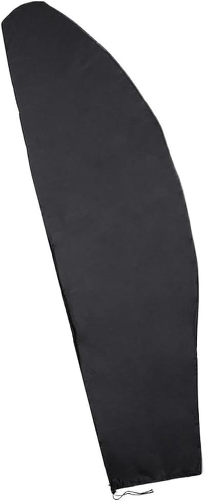 Parasolhoes - Hoes tuinparasol - Bescherming buitenmeubels - Waterdichte stof - 190x25x57cm - Zwart