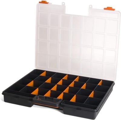 Gerimport Gereedschapskoffer Organizer 48 X 41 X 6 Cm Zwart