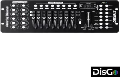 DisGo DMX 512 Controller 192 Kanalen