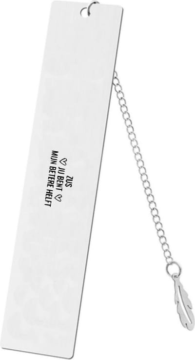 Akyol - zus jij bent mijn betere helft boekenlegger - Zus - een zus die de betere helft is - cadeautje - verjaardagscadeau - verjaardag - cadeau voor zus - cadeau - kado - geschenk - gift - zus artikelen