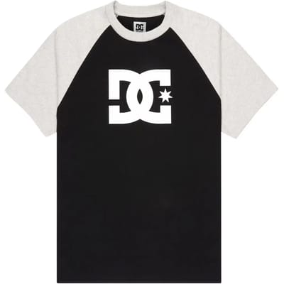 Dc Shoes Corpo Raglan T-shirt Met Korte Mouwen Zwart L Man