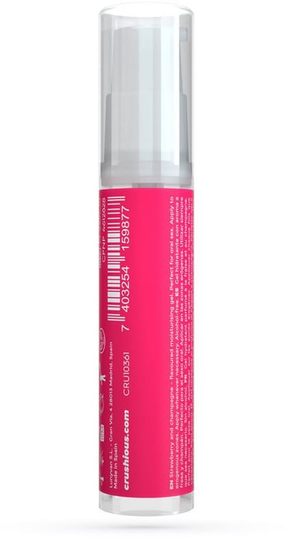 Crushious - Steal My Kisses - Glijmiddel - Aardbeien Champagne Smaak - 0,3 fl oz / 10 ml