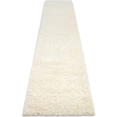 Kleden Rugsx Tapijt, Vloerbekleding SOFFI shaggy 5cm crème - 80x250 cm