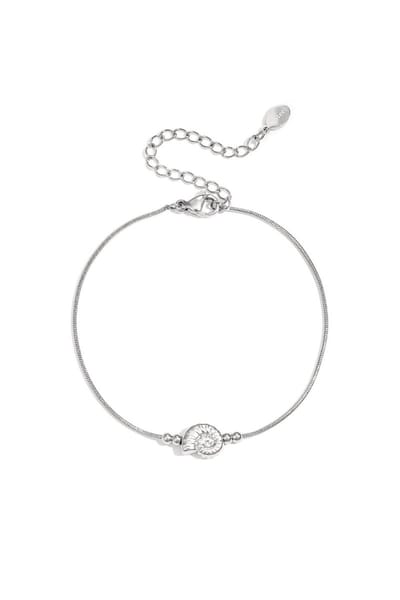 Yehwang - Armband Met Schelp - Zilver - Zomer