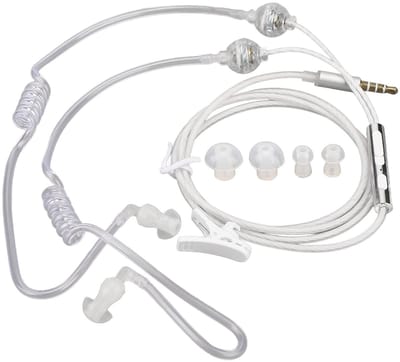 Allecto - Hoofdtelefoon - Ruisonderdrukking - Stralingsvrij - Wit - In-ear - Ergonomisch ontwerp - Geschikt voor kinderen en zwangere vrouwen - Luc...