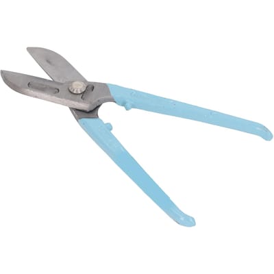Blikschaar 8 inch Metaalplaatknipper Draadkabel Knipgereedschap voor Papier Stof Plastic gray