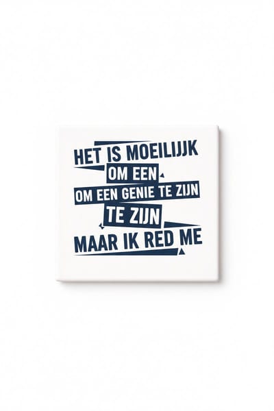 Tegel met Uniek Design | Ontwerp Jouw Eigen Tegel | Handgemaakt Cadeau voor Elk Interieur | Gepersonaliseerd op Aanvraag | Enkel of Grote Bestelling