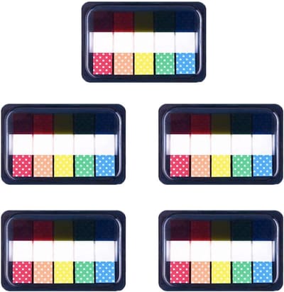 Kleurige Sticky Tabs voor Pagina Markering - 500 Stuks Vlaggen en Notities voor Organisatie en Planning